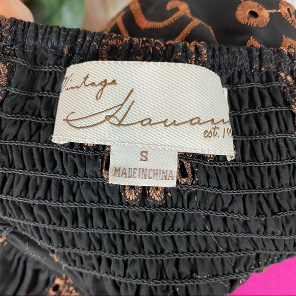 Eyelet Embroidered Off Shoulder Top - Picture 3 of 9